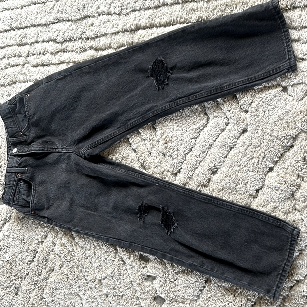 Girls High-rise jeans sz 14